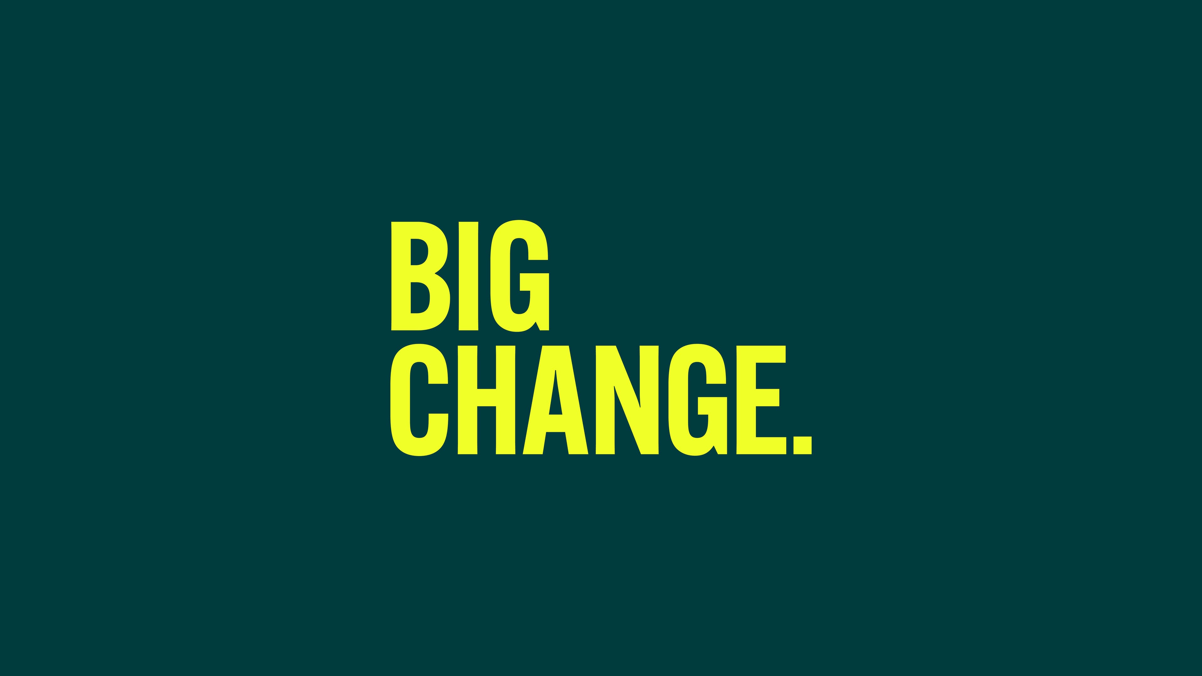 Big Change logo